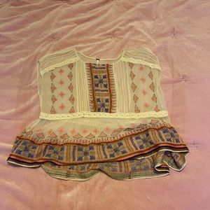 Free people boho top